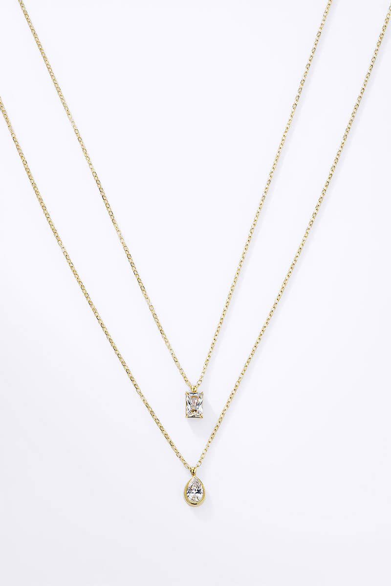 Stainless steel necklace 224AQ138