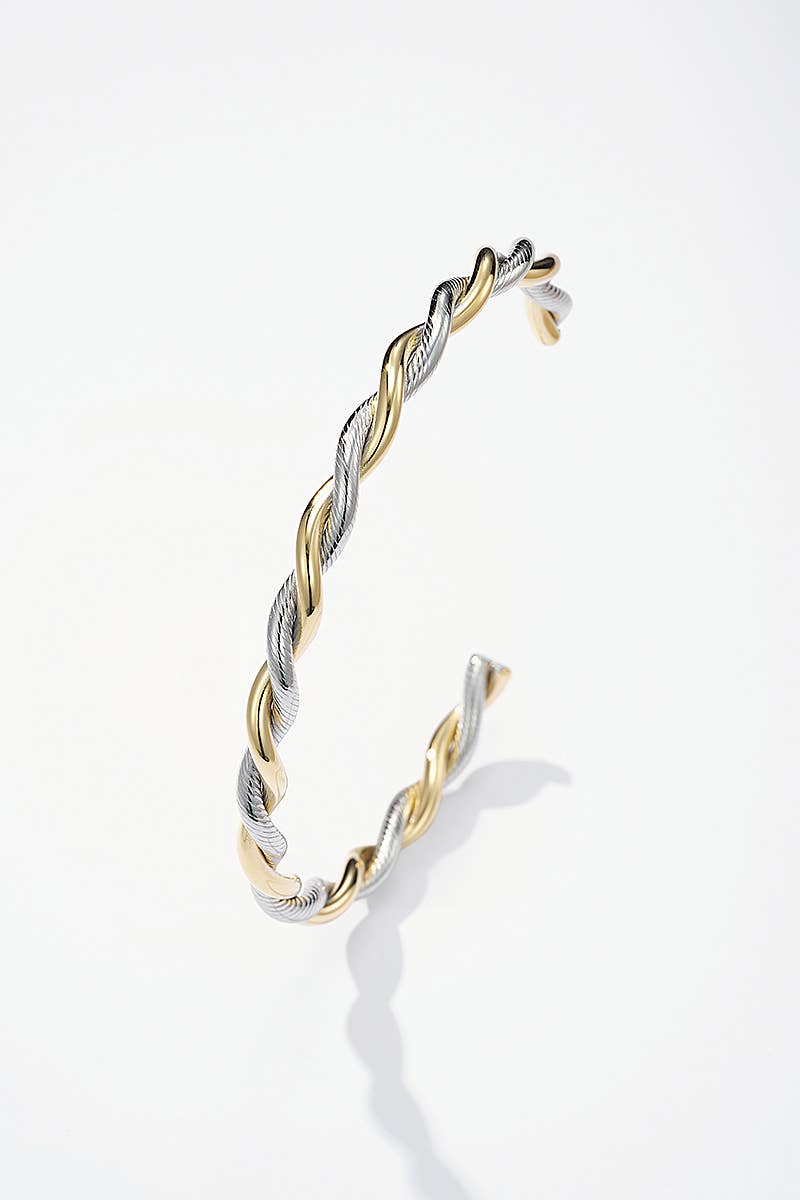 Stainless steel bangle 324AQ192