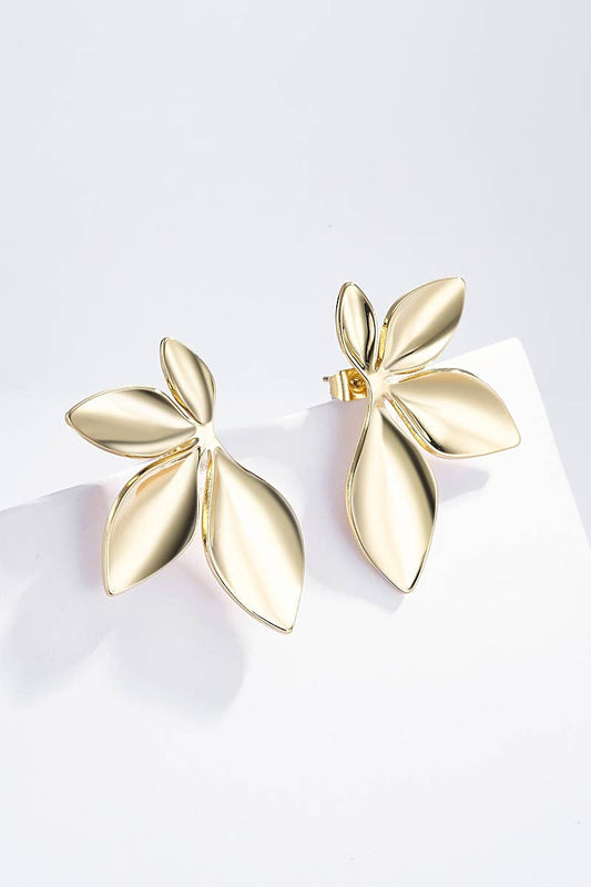 124AQ269 stainless steel earrings