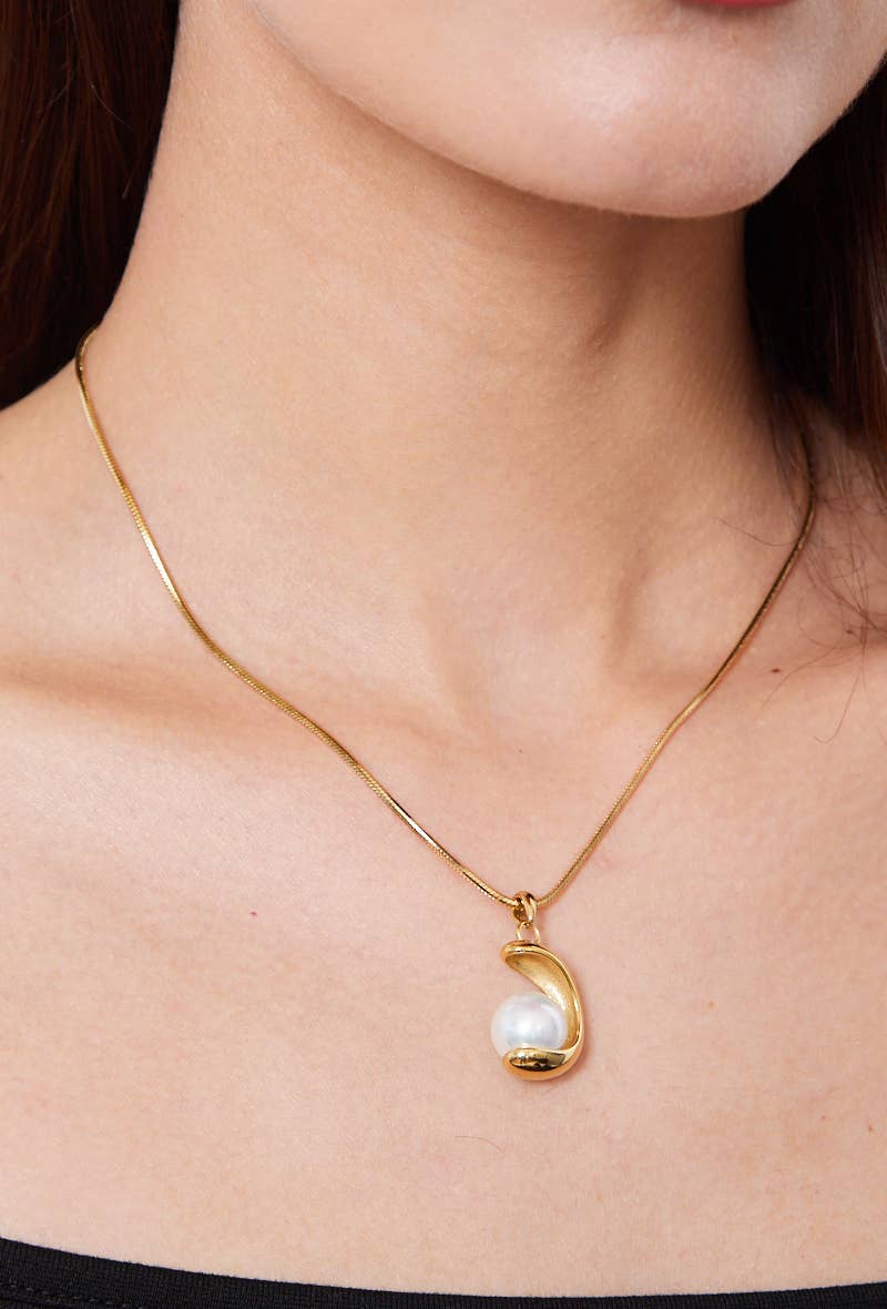 224AQ95 stainless steel necklace