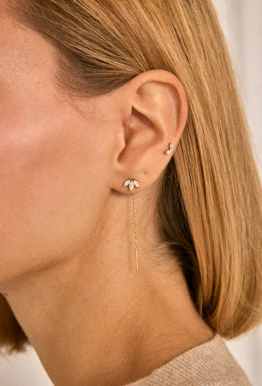 Stainless steel earrings 124RX207