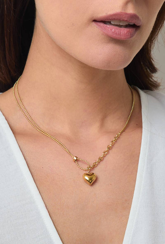 224AQ49 stainless steel necklace